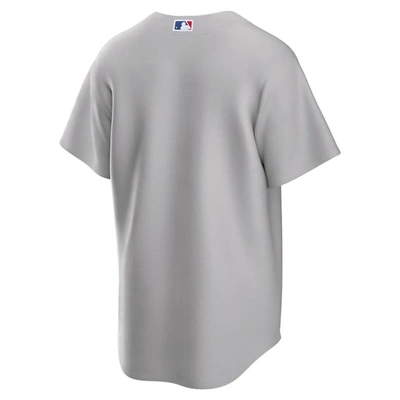 Shop Nike Gray Chicago Cubs Road Replica Team Jersey