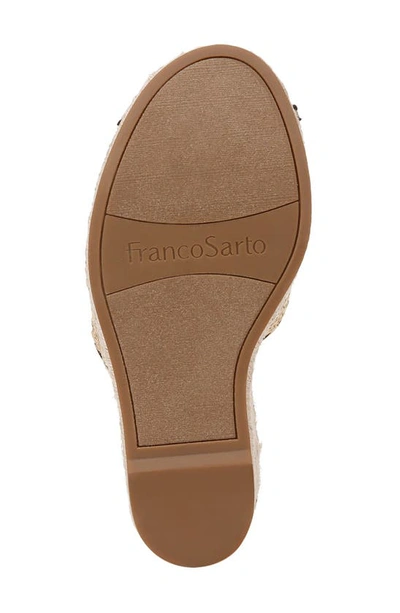 Shop Sarto By Franco Sarto Sierra Platform Wedge Espadrille In Gold