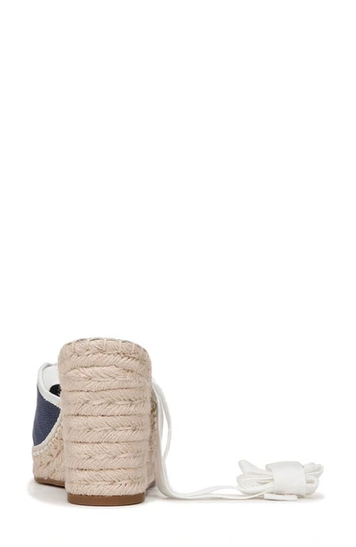 Sarto By Franco Sarto Oak Platform Wedge Espadrille In Navy