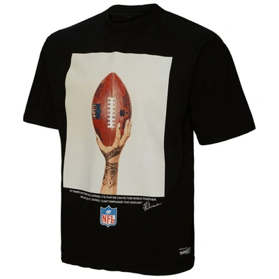 Fenty For Mitchell & Ness Unisex  Black Super Bowl Lvii Icon T-shirt In Black
