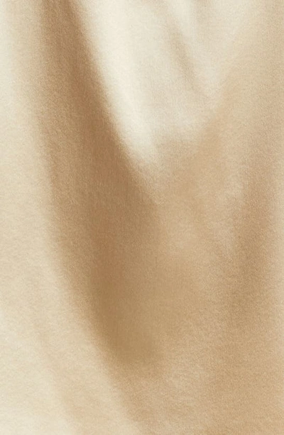 Shop Cinq À Sept Keoni Ruffle Detail Sleeveless Silk Top In Khaki