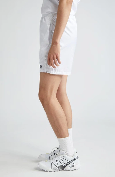 Shop Palmes Olde Shorts In White