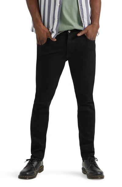 Shop Lee Rider Stretch Slim Straight Leg Jeans In Clean Black