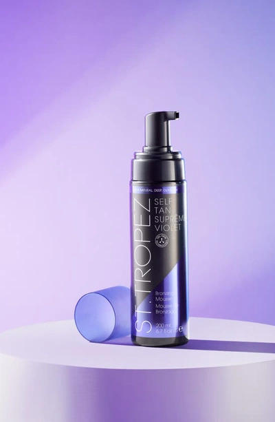 Shop St Tropez Self Tan Suprême Violet Bronzing Mousse