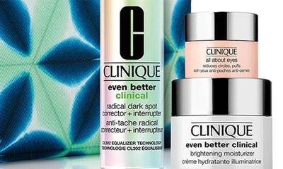 Shop Clinique Even Tone Experts Brightening Skin Care Set (limited Edition) $92 Value