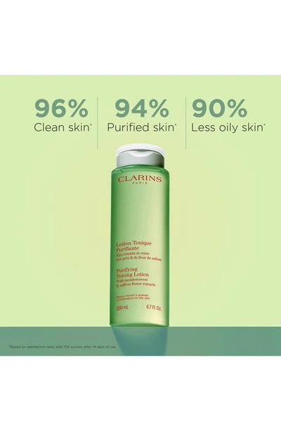 Clarins Purifying Toning Lotion With Meadowsweet, 6.7 Oz.