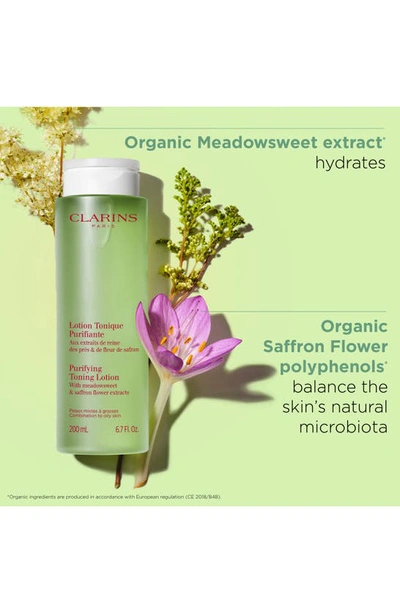 Clarins Purifying Toning Lotion With Meadowsweet, 6.7 Oz.