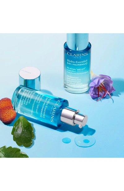 Clarins Hydra-essentiel Bi-phase Face Serum With Double Hyaluronic Acid, 1 Oz.