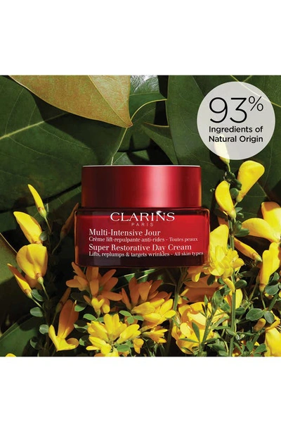 Shop Clarins Super Restorative Anti-aging Skin Care Starter Set (limited Edition) $192 Value