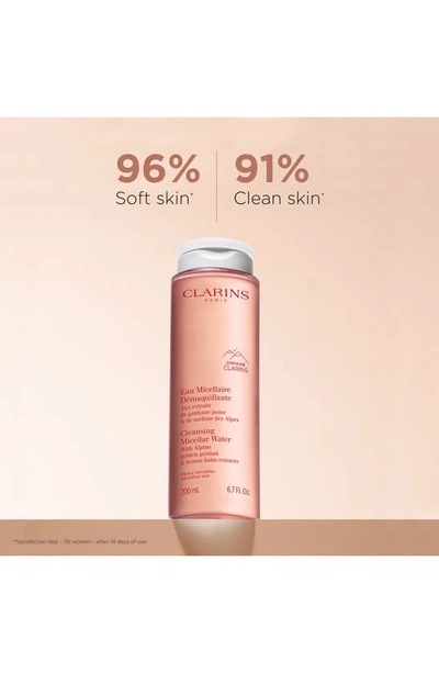 Shop Clarins Cleansing Micellar Water, 6.7 oz