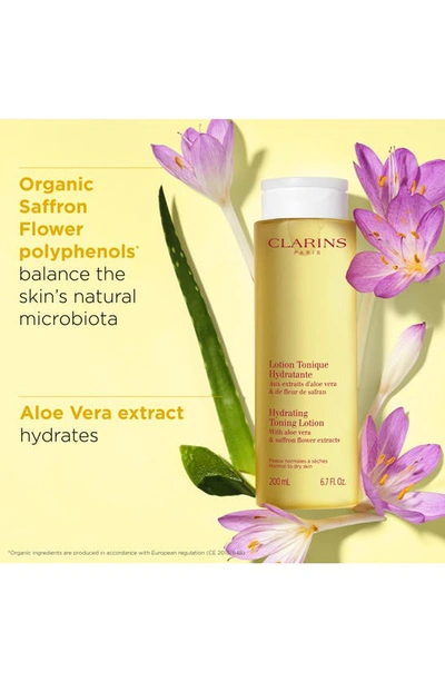 Clarins Hydrating Toning Lotion With Aloe Vera 6.7 Oz.
