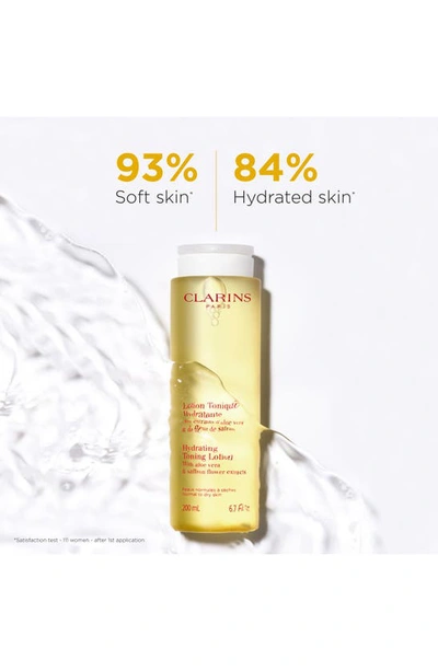Clarins Hydrating Toning Lotion With Aloe Vera 6.7 Oz.