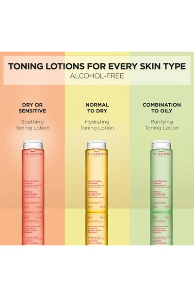Clarins Hydrating Toning Lotion With Aloe Vera 6.7 Oz.