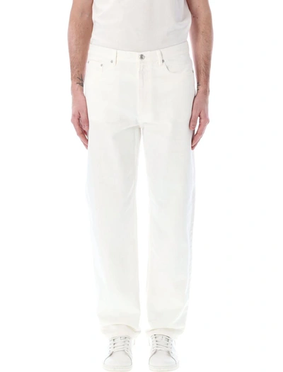 Shop Apc A.p.c. Martin Jeans In Off White
