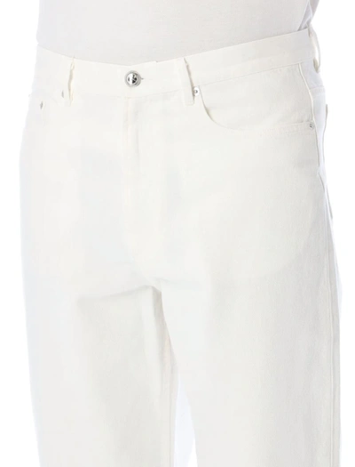 Shop Apc A.p.c. Martin Jeans In Off White