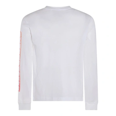 Shop Acne Studios T-shirts And Polos In Optic White