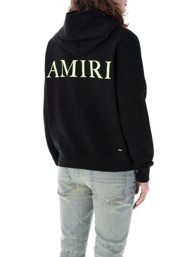 Shop Amiri Ma Logo Hoodie In Black