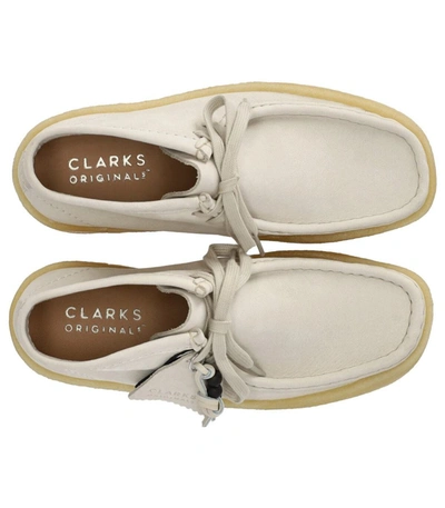 Shop Clarks Wallabee Cup Bt Ice Ankle Boot In White