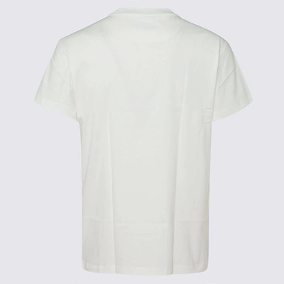 Shop Jil Sander White Cotton 3-pack T-shirts In White/white/white