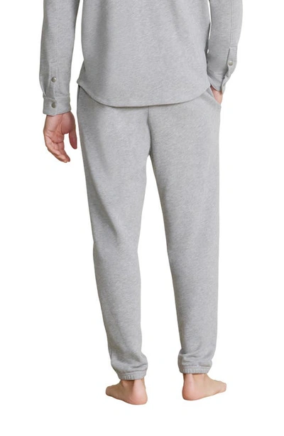 Shop Barefoot Dreams Malibu Collection® French Terry Joggers In Heather Gray