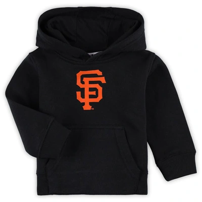 Shop Outerstuff Toddler Black San Francisco Giants Team Primary Logo Fleece Pullover Hoodie