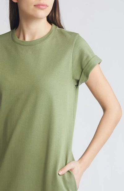 Shop Allsaints Anna T-shirt Maxi Dress In Grass Green