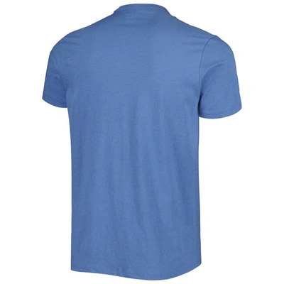 Shop 47 ' Blue Detroit Lions Wordmark Rider Franklin T-shirt