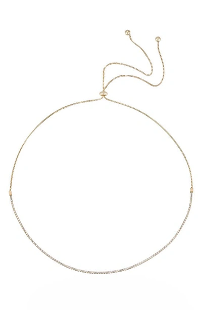 Ettika Box Chain Choker Necklace In Gold