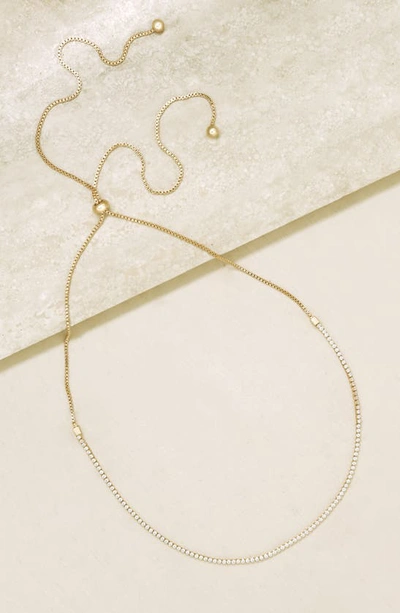 Ettika Box Chain Choker Necklace In Gold