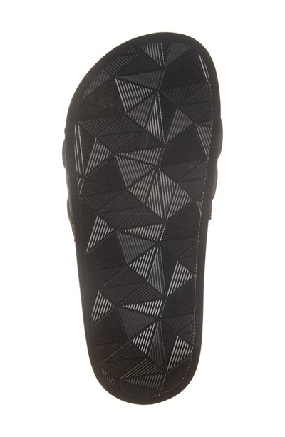 Kurt Geiger Womens Black Meena Eagle-embellished Faux-leather Flat Sandals In Black