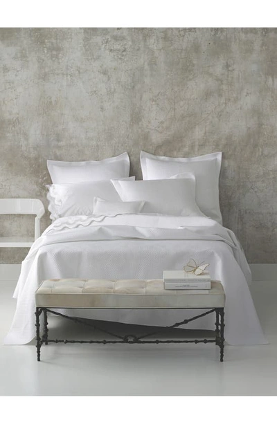 Matouk Alba 600 Thread Count Quilt In Navy