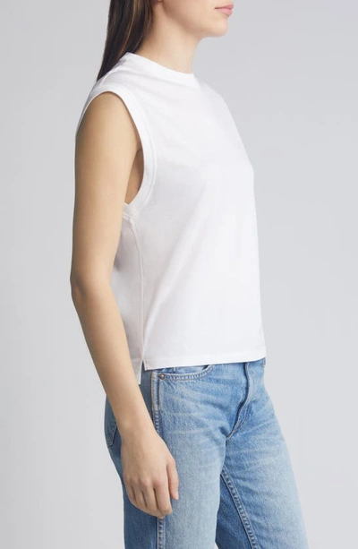 Shop Frame Supima® Cotton Muscle Tee In White
