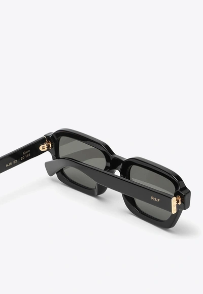 Retrosuperfuture Caro Square Sunglasses In Black