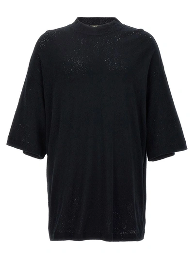 Shop Alyx 1017  9sm 'distressed Oversized' T-shirt In Black