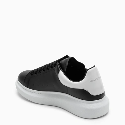 Shop Alexander Mcqueen Black/white Oversized Sneakers