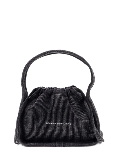 Shop Alexander Wang Handbag In Grey