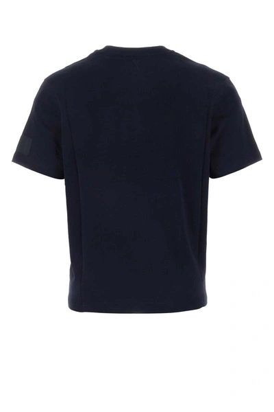 Shop Ami Alexandre Mattiussi Fade Out Tshirt In Blu