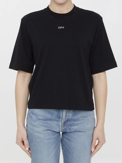 Shop Off-white Arrow T-shirt In Black