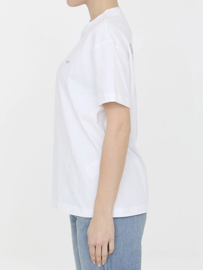 Shop Off-white Arrow X-ray Motif T-shirt In White