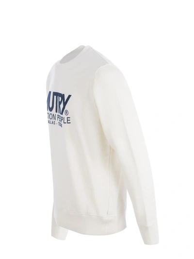 Shop Autry Sweatshirt  In White