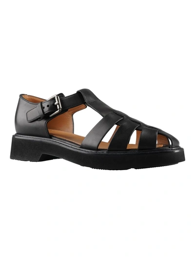 Shop Church's Hove Sandals Shoes In Black