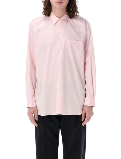 Shop Comme Des Garçons Oxford Shirt In Pink