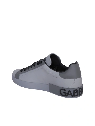 Shop Dolce & Gabbana Sneakers In Grey/black