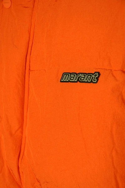 Shop Isabel Marant Marant Coats Orange