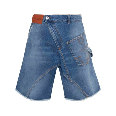 Shop Jw Anderson J.w. Anderson Shorts In Blue