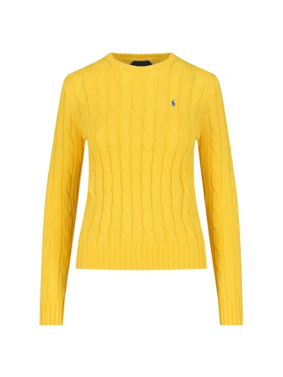 Shop Polo Ralph Lauren Sweaters In Yellow