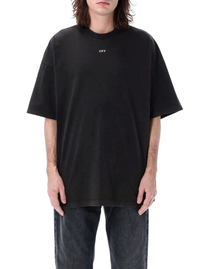 Shop Off-white Mary Over T-shirt In Black Grey
