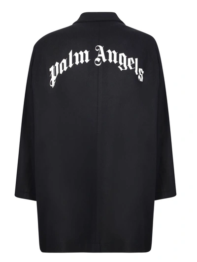 Shop Palm Angels Coats In Black
