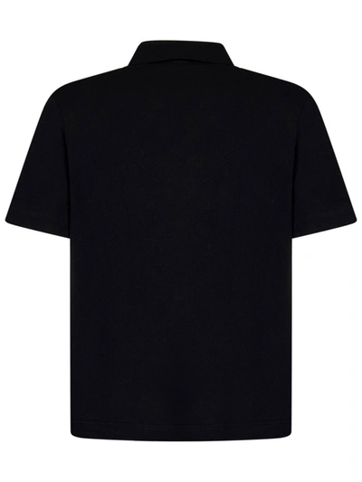 Shop Palm Angels Polo In Black