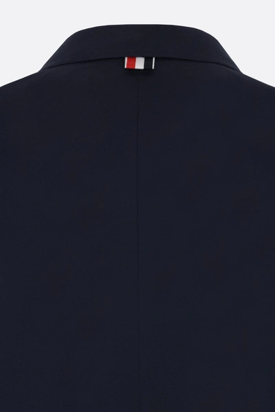Shop Thom Browne Single-breasted Two-button Blazer In Blue